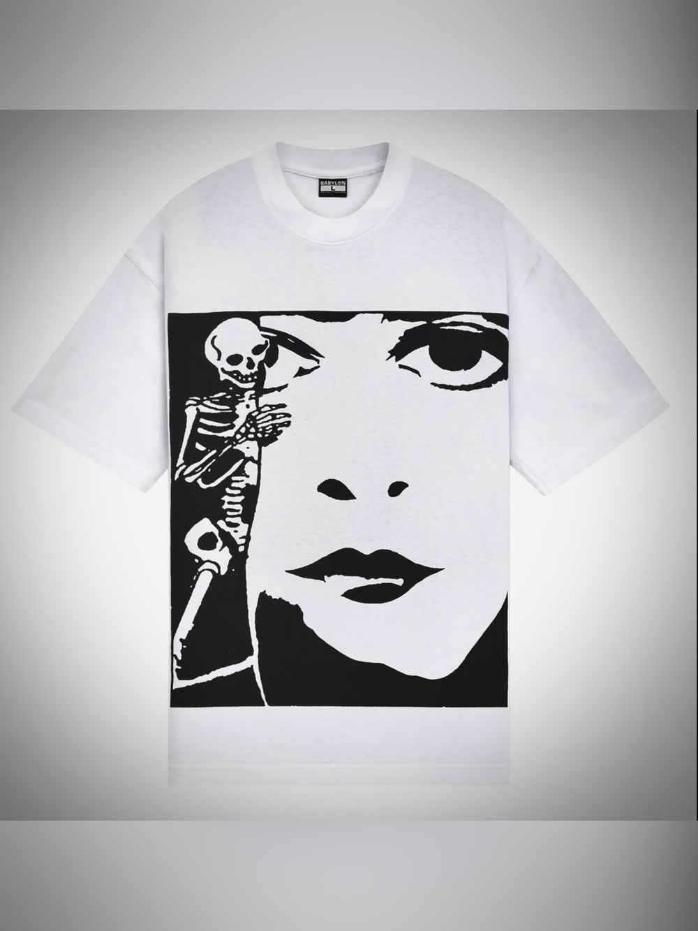 🆕 Babylon LA Secrecy T Shirt Graphic No Peace or Freedom Skeleton XXL New 2XL